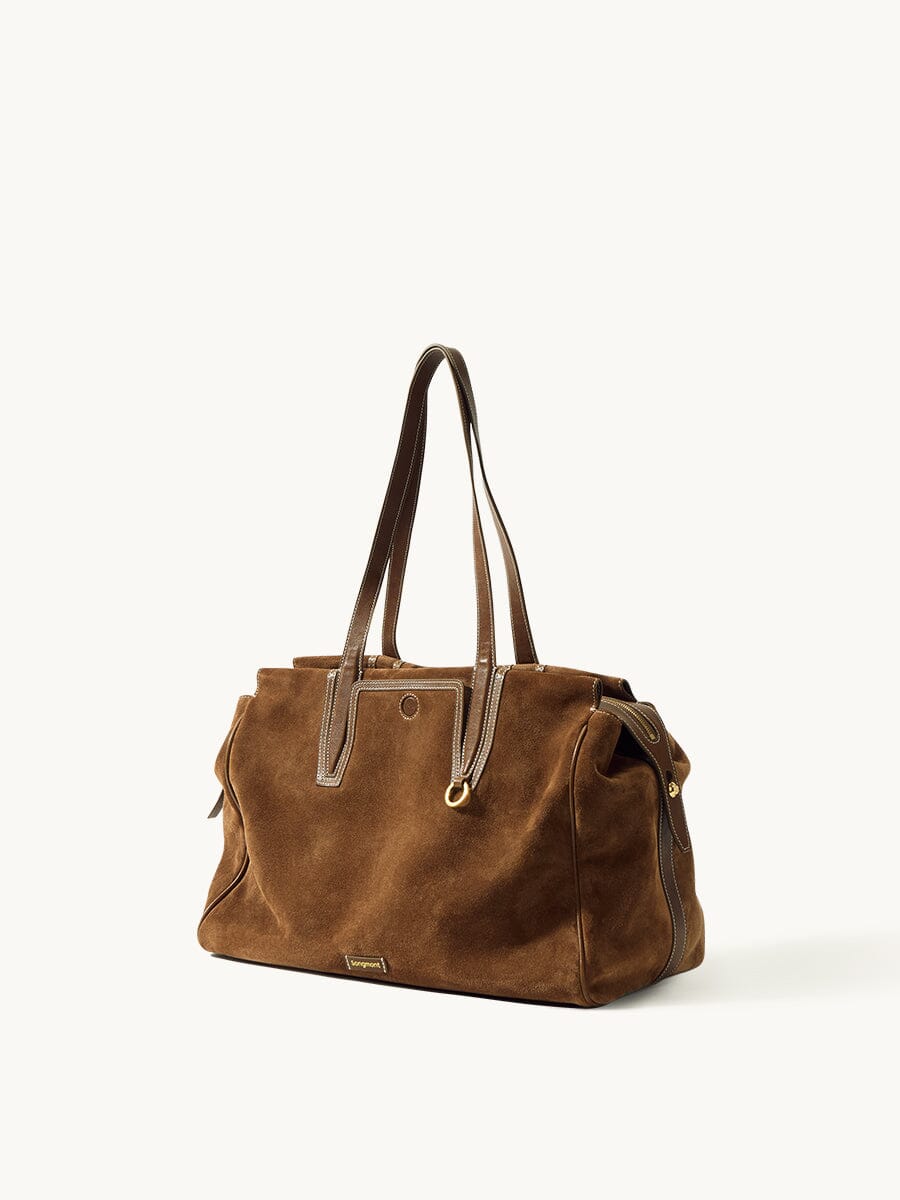 Medium Yore Duffle Bag - Sandal Suede