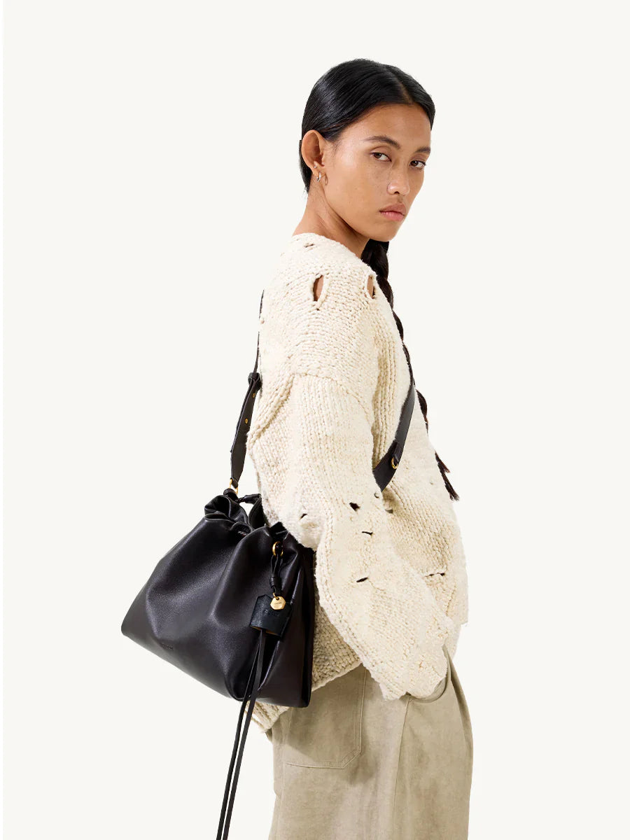 Small Gather Bag Set - Ebony (Contrast Tone)