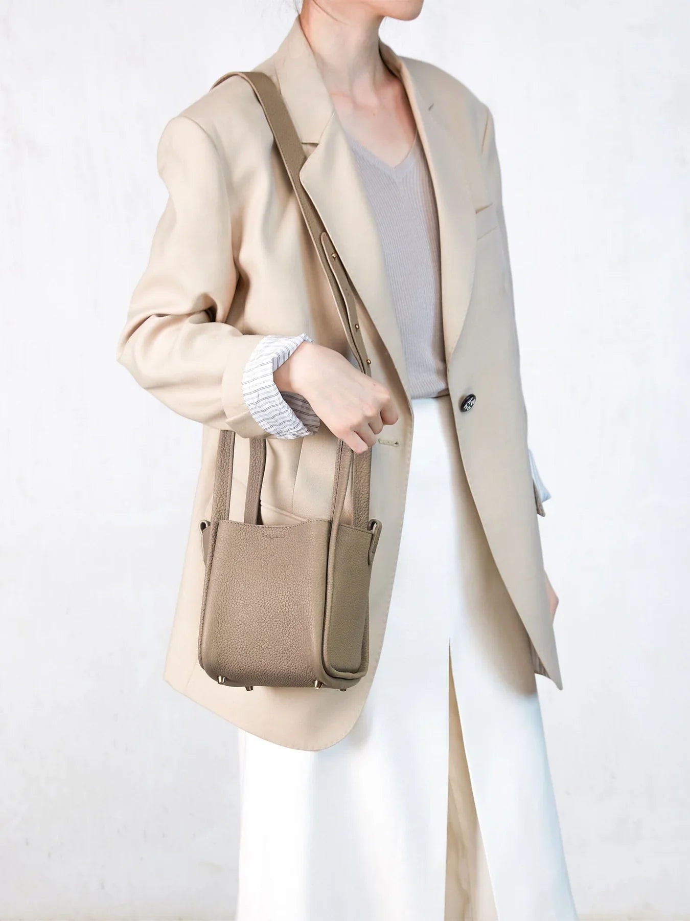 Small Song Bag - Cream Apricot