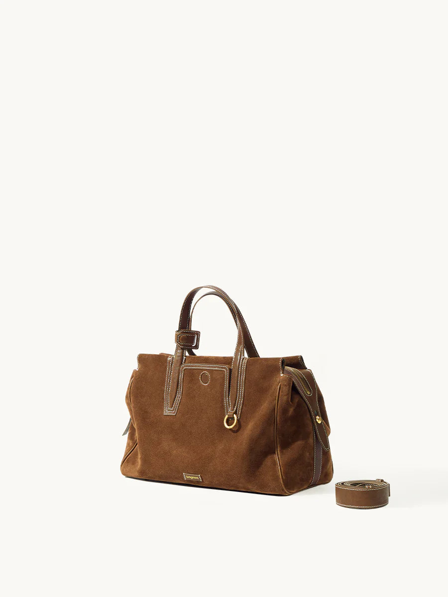 Small Yore Duffle Bag - Sandal Suede
