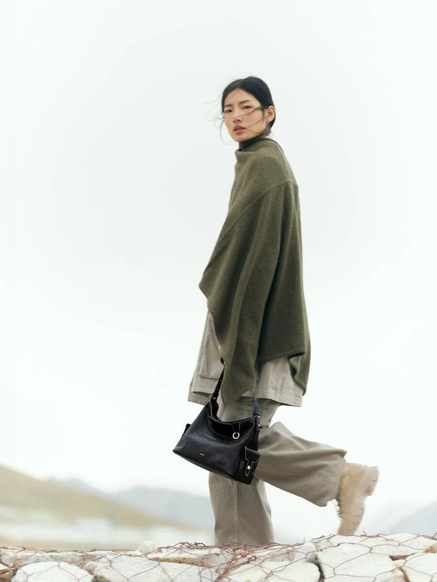 Small Yore Hobo Bag - Onyx