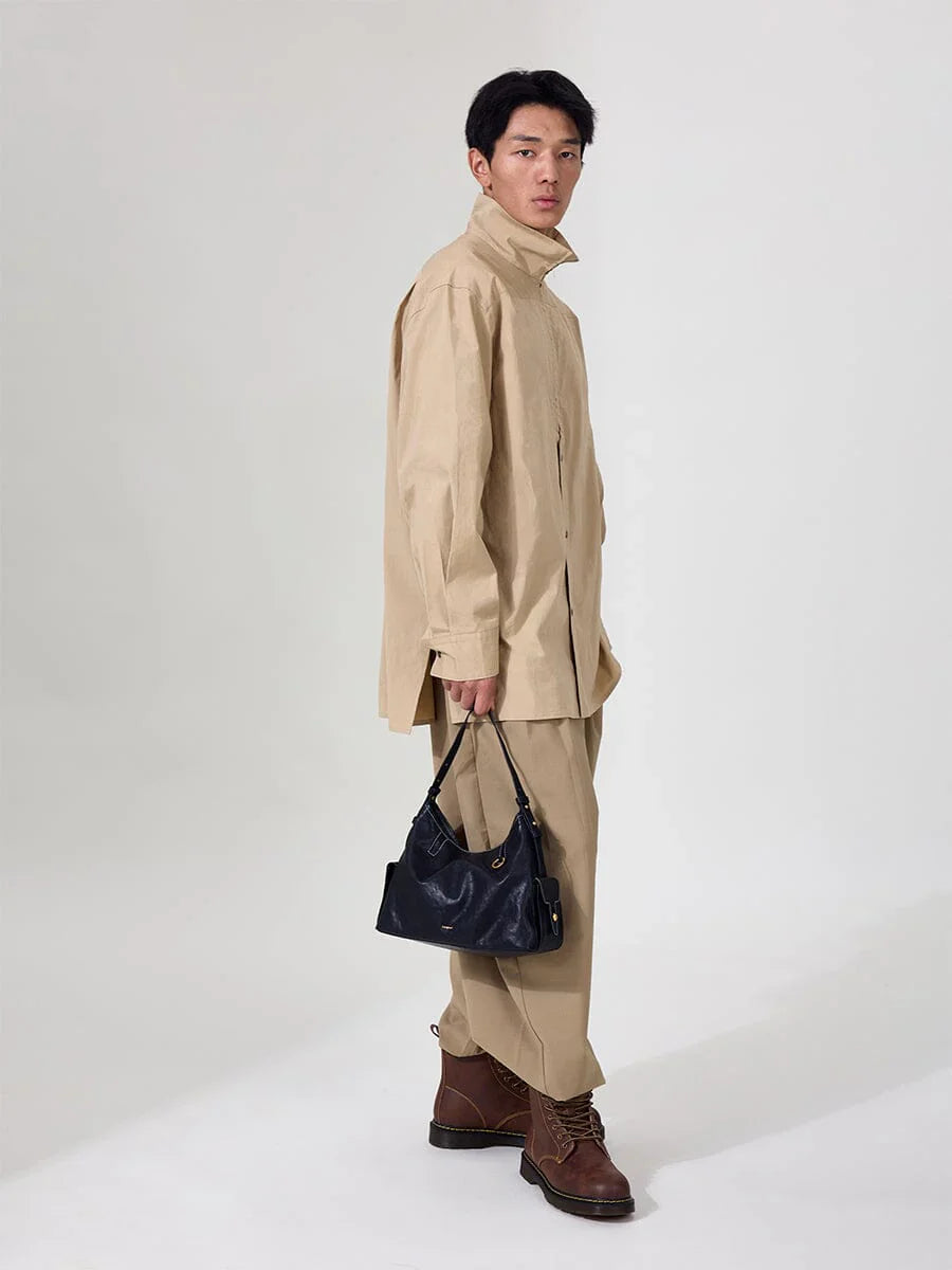 Small Yore Hobo Bag - Onyx