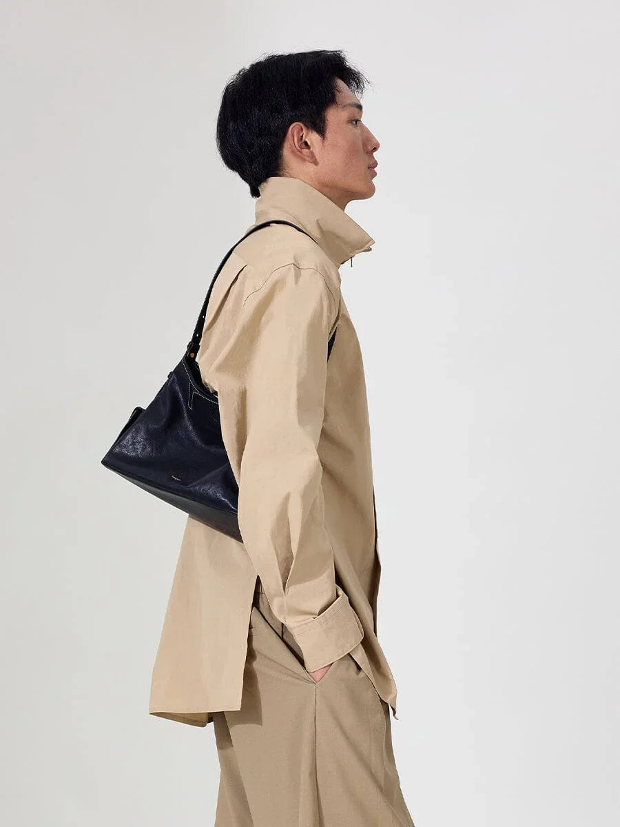 Small Yore Hobo Bag - Onyx