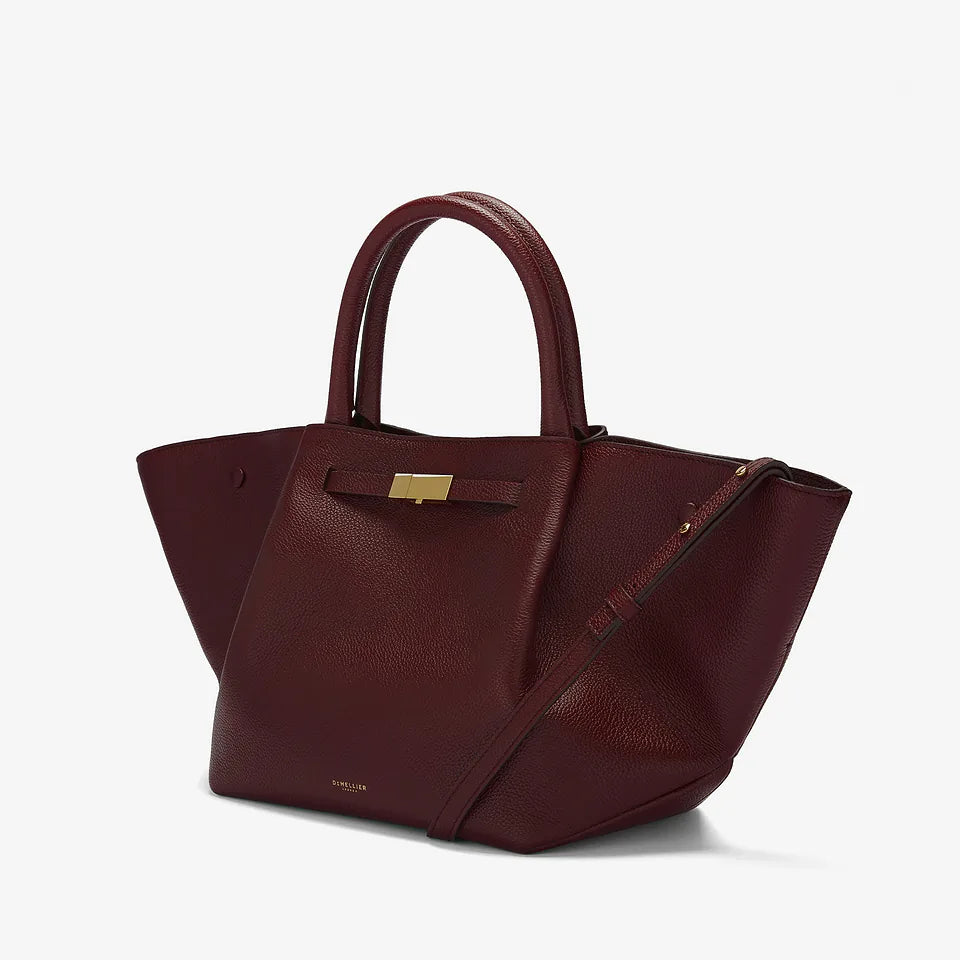The Midi New York Small Burgundy