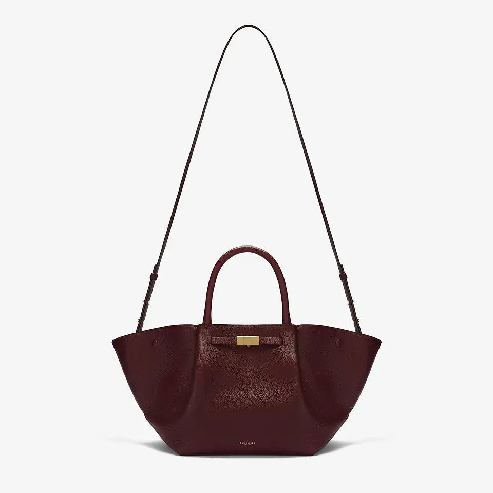 The Midi New York Small Burgundy