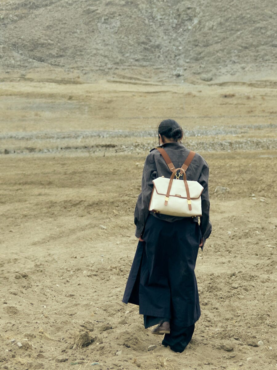 The Small Shan Briefcase - Canvas