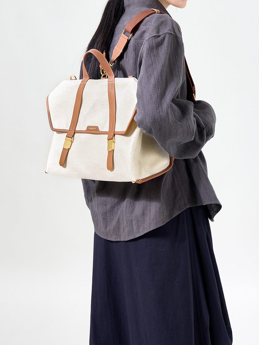 The Small Shan Briefcase - Canvas