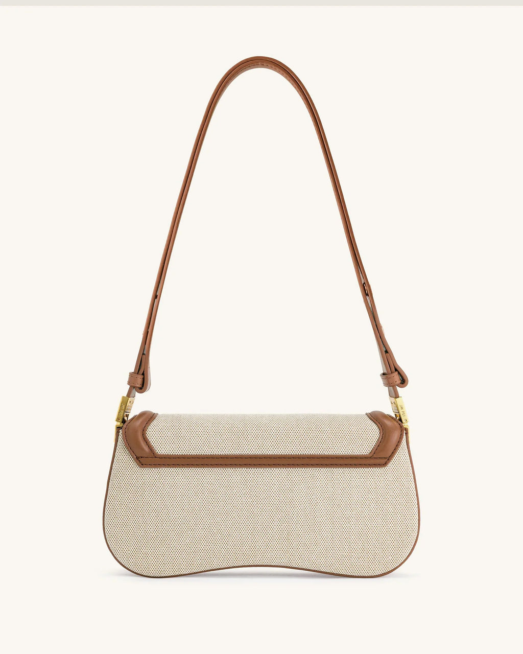 Joy Shoulder Bag - Brown Canvas