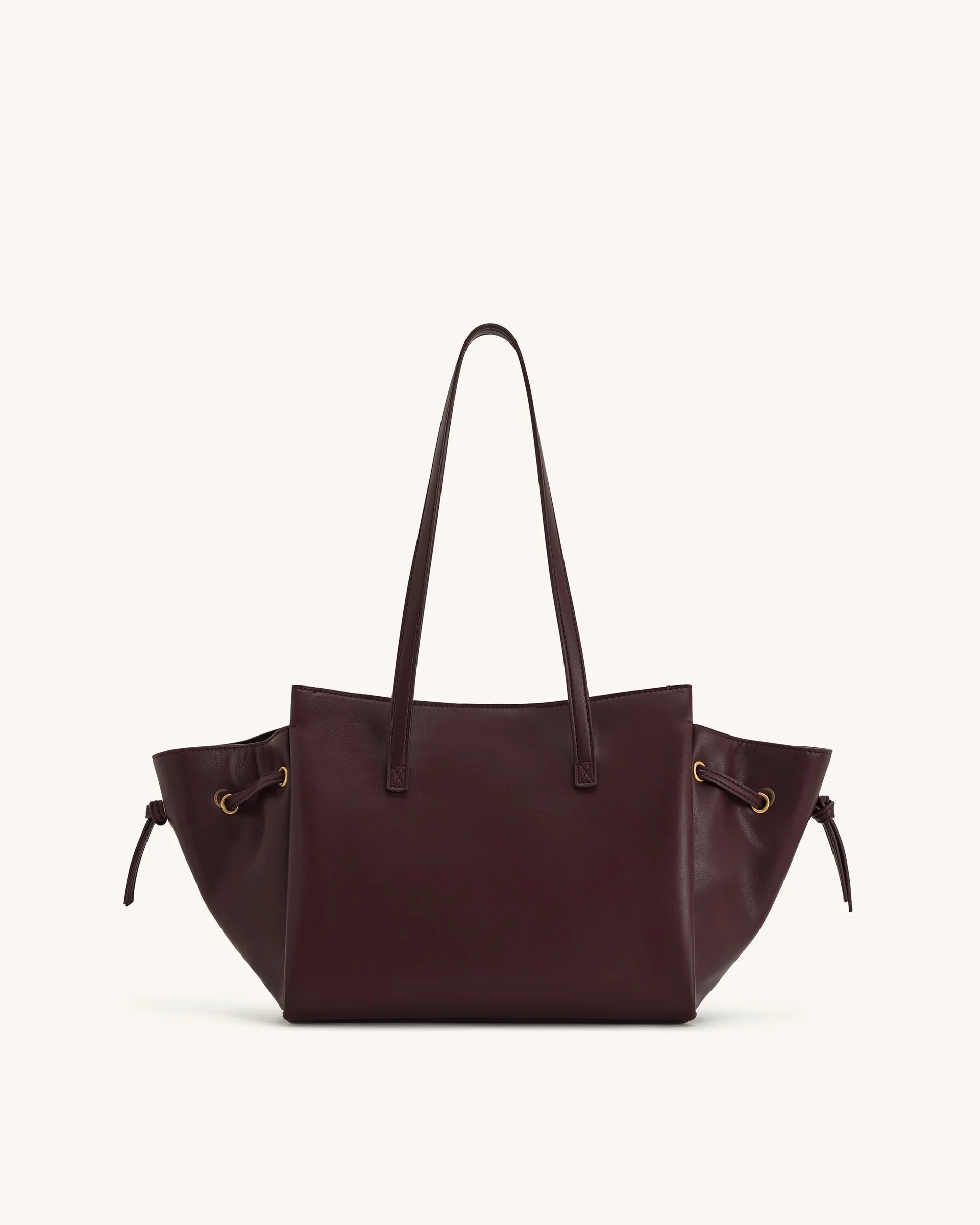Linda Tote Bag - Deep Burgundy