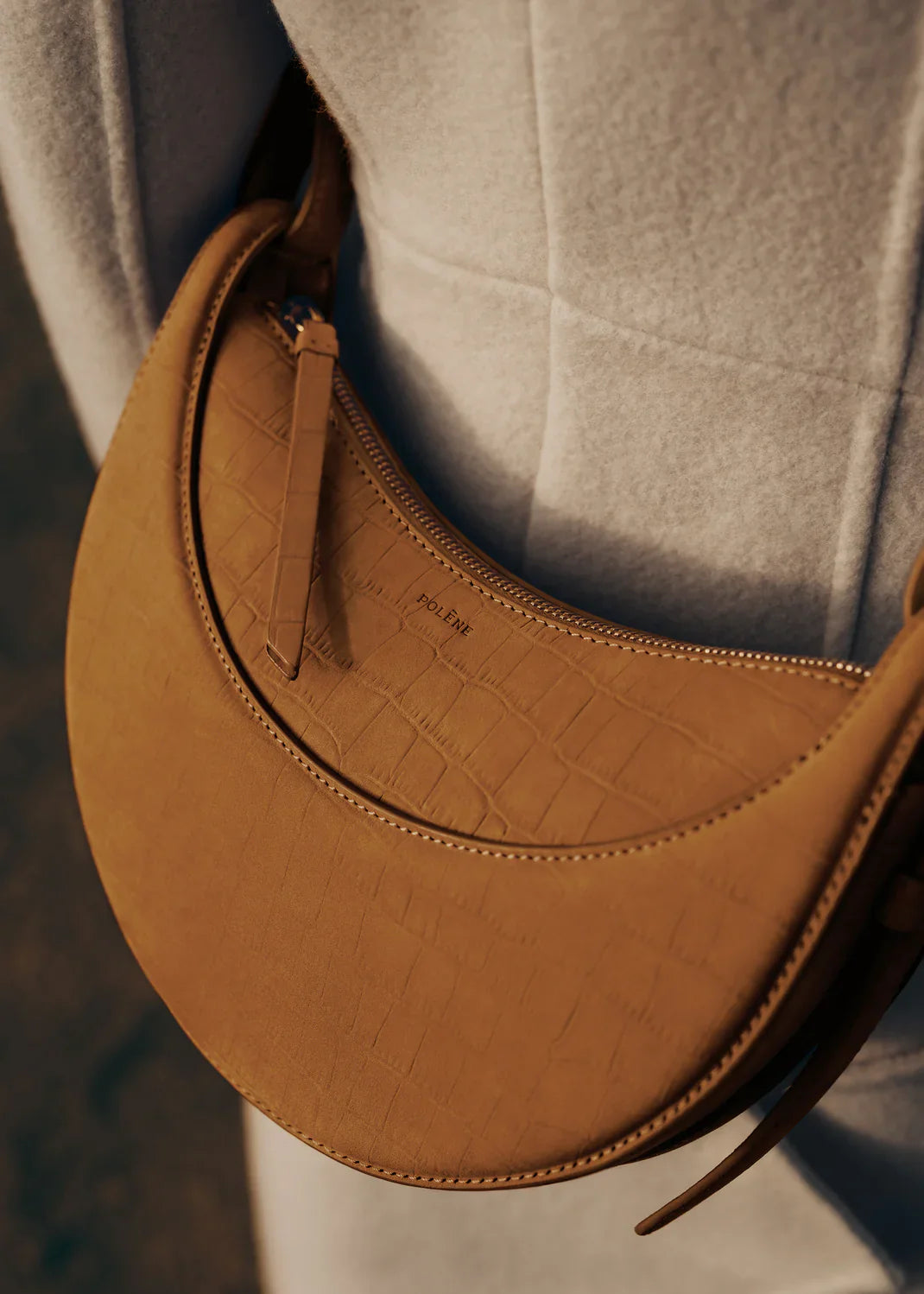 Numéro Dix Edition Crocodile Nubuck Cinnamon