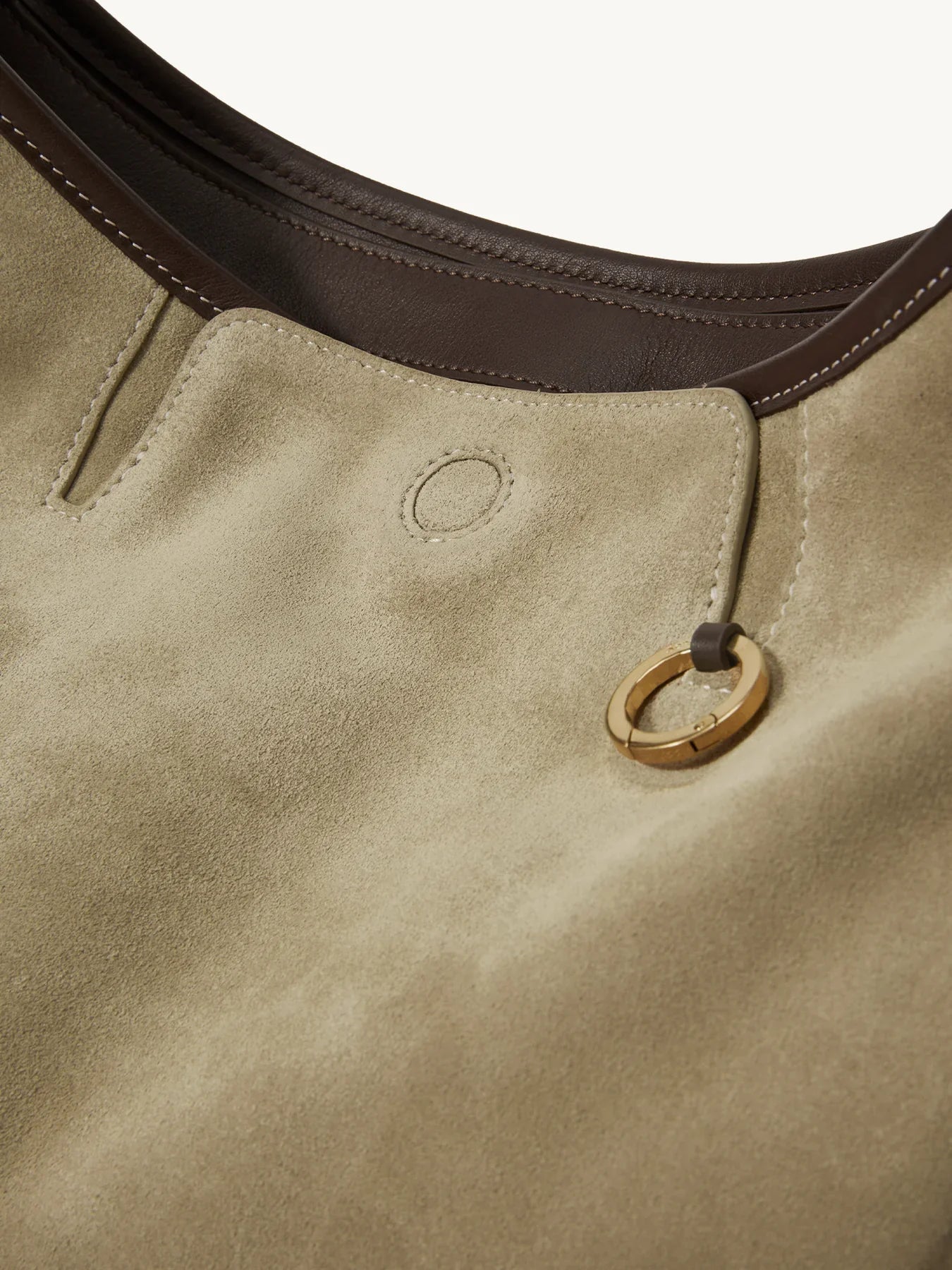 Extra Large Yore Hobo Bag - Dune Suede