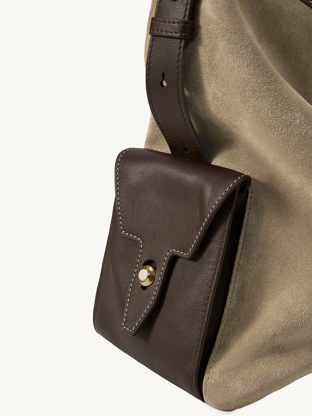 Extra Large Yore Hobo Bag - Dune Suede