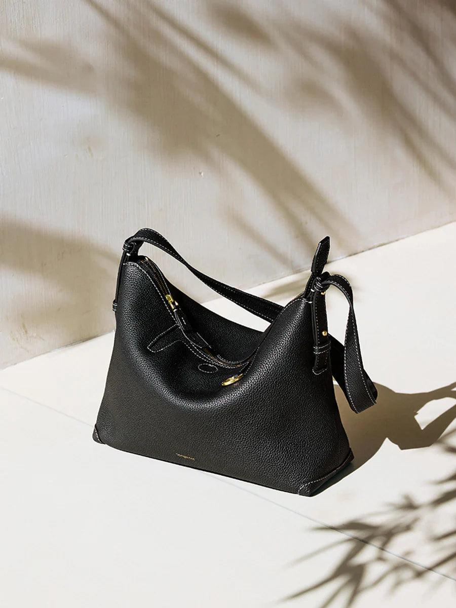 Extra Large Yore Hobo Bag (Minimal Version) - Onyx