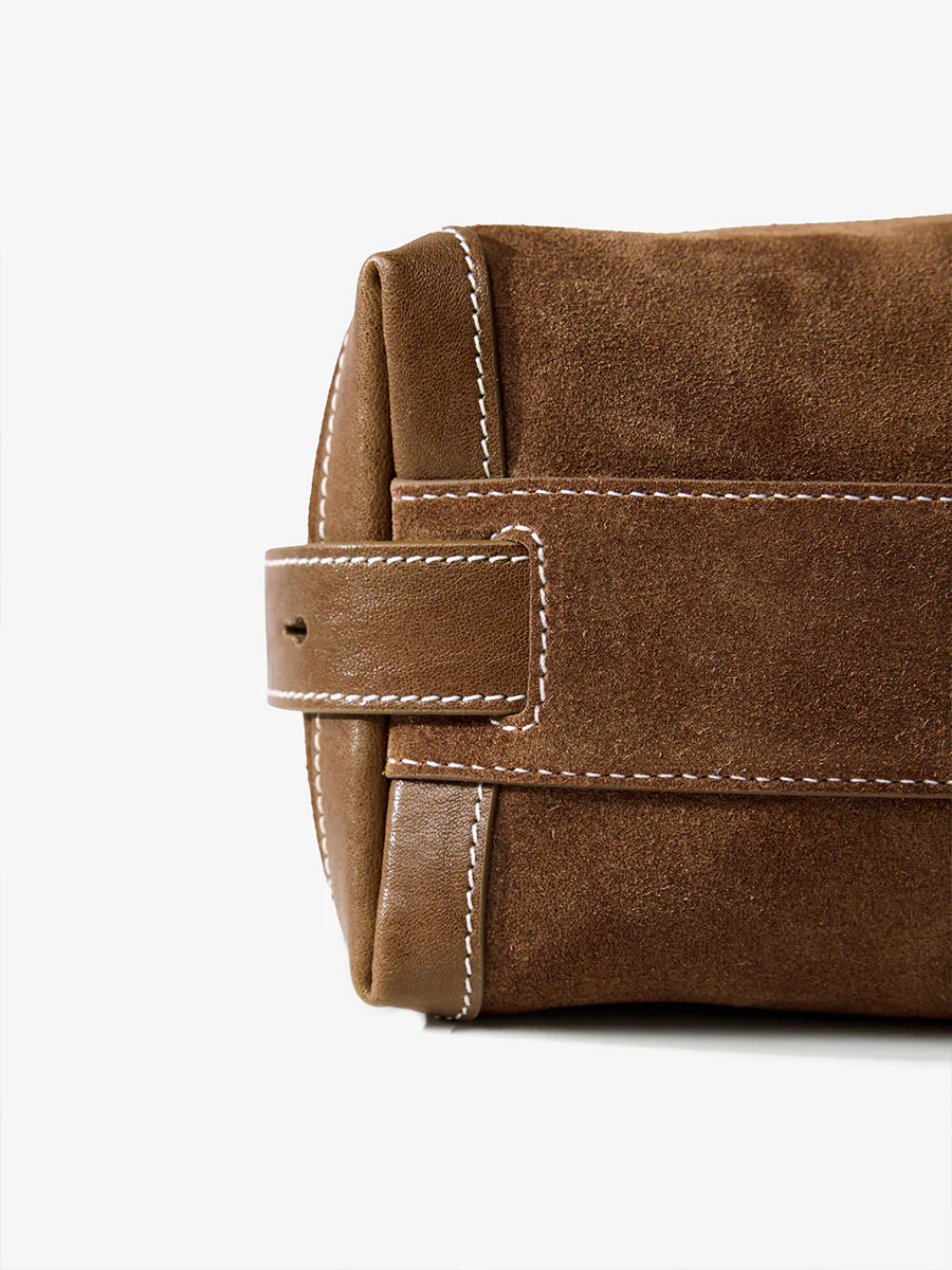 Large Yore Hobo Bag (Minimal Version) - Sandal Suede