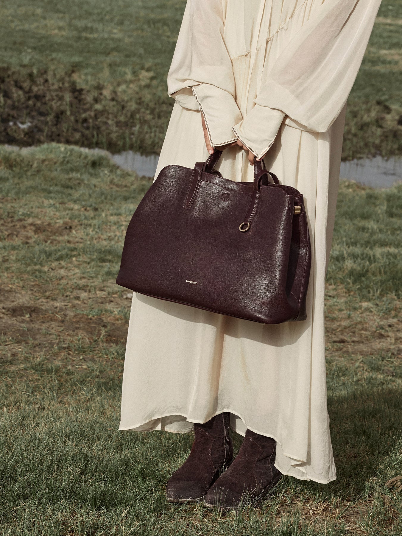 Large Yore Tote Bag - Raisin