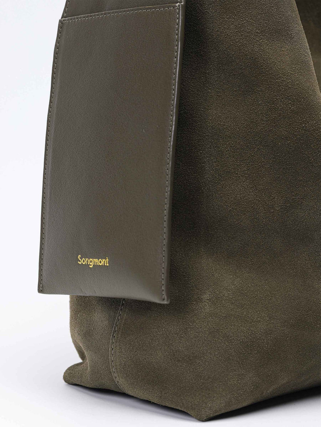 Medium Drippy Tote Bag - Olive