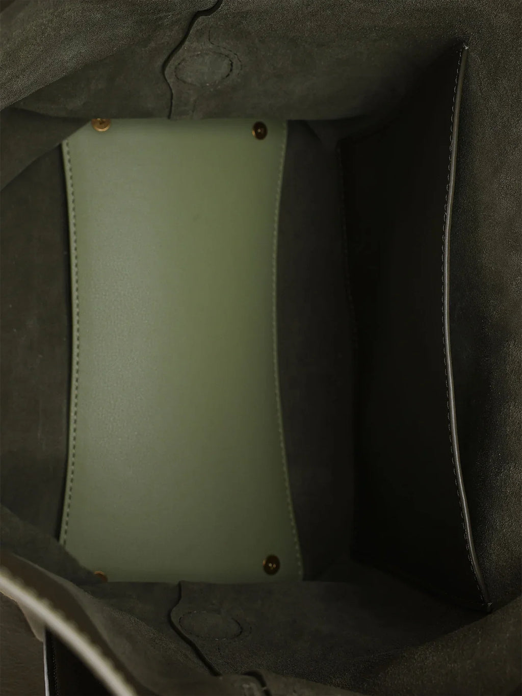 Medium Drippy Tote Bag - Olive