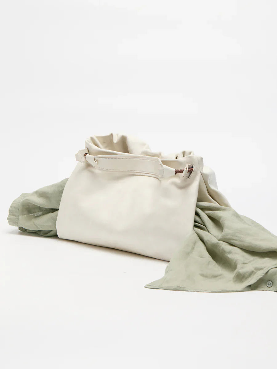 Medium Gather Bag Set - Cloud (Contrast Tone)