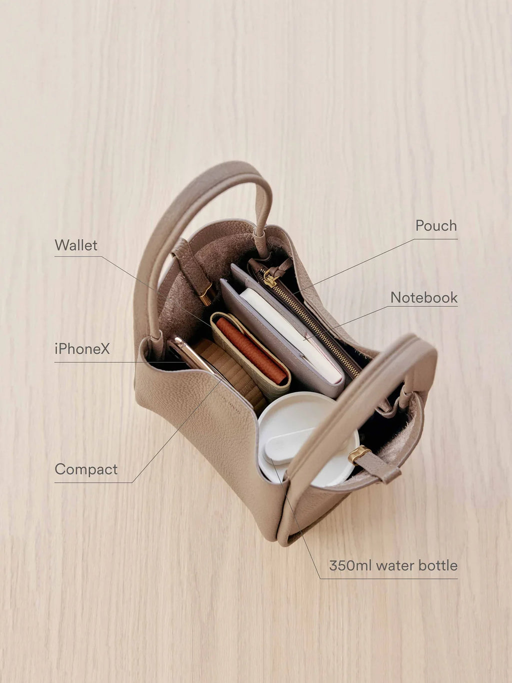 Medium Song Bag - Golden Brown