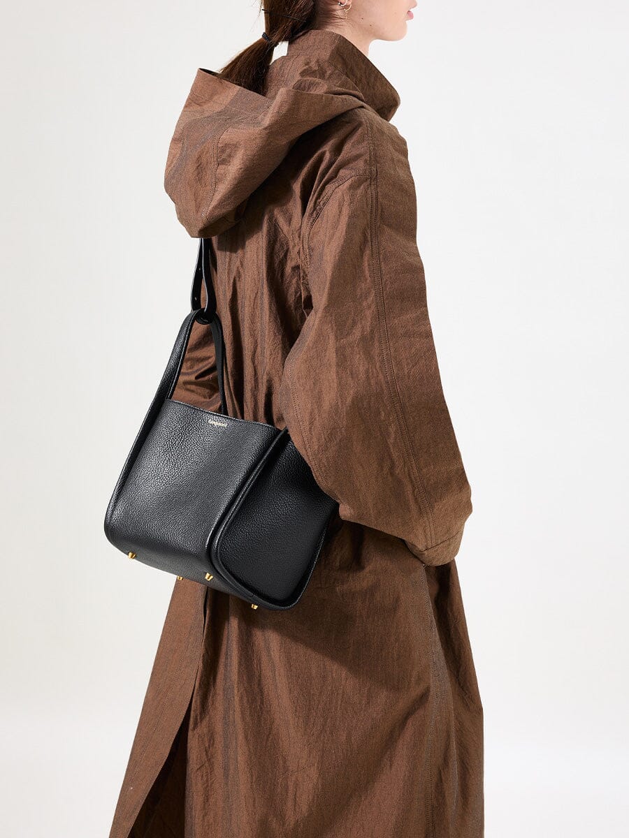 Medium Song Bag (vegan leather) - Eco Onyx