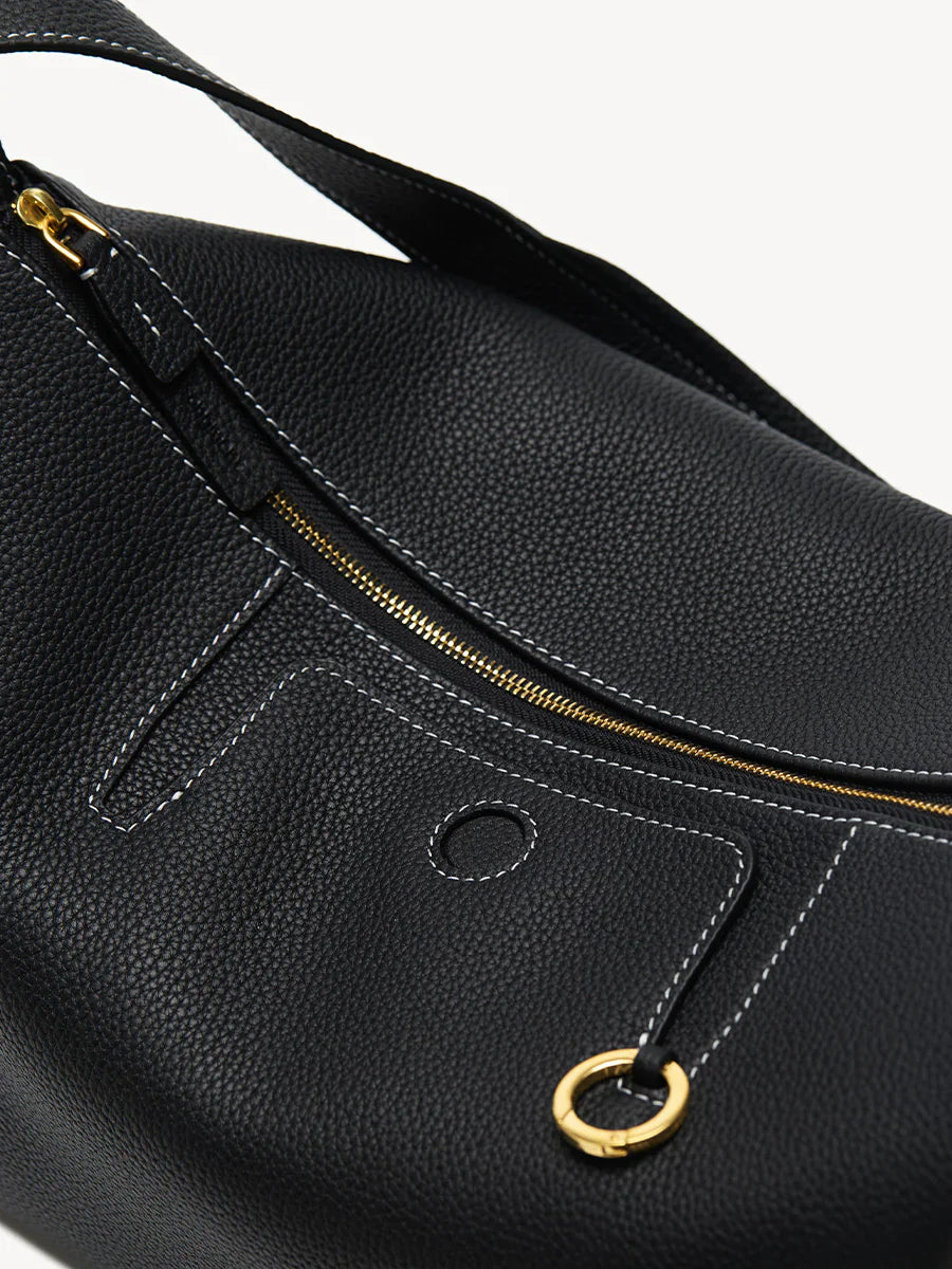 Medium Yore Hobo Bag (Minimal Version) - Onyx