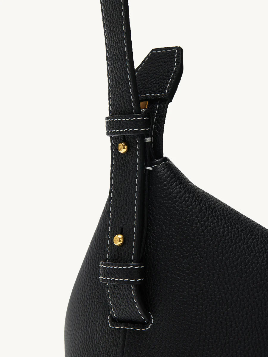 Medium Yore Hobo Bag (Minimal Version) - Onyx