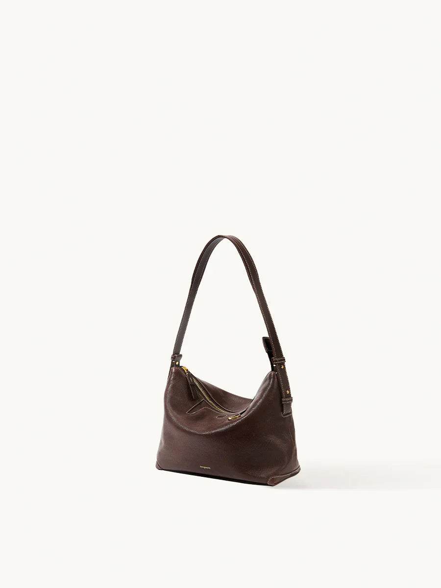 Medium Yore Hobo Bag (Minimal Version) - Raisin
