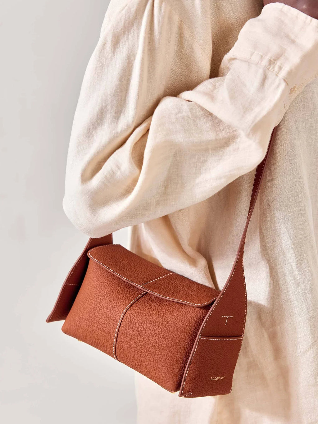 Mini Drippy Roof Bag - Brandy