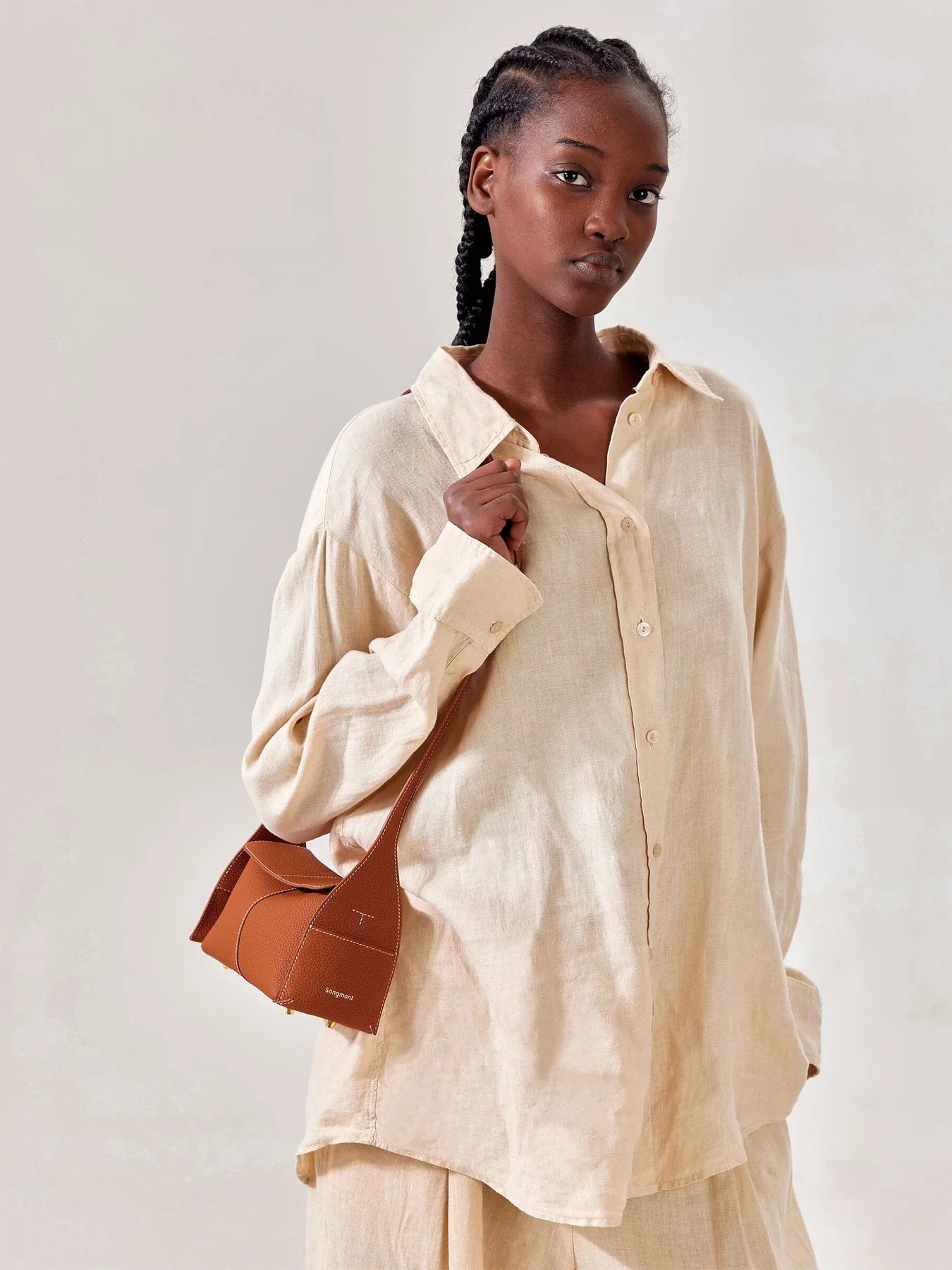 Mini Drippy Roof Bag - Brandy