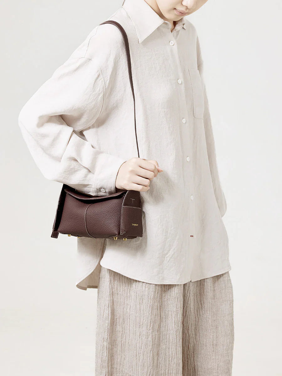 Mini Drippy Roof Bag - Burgundy