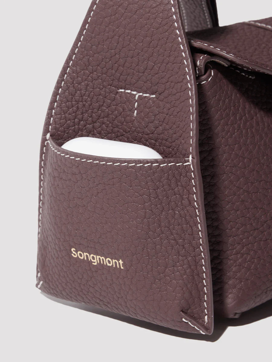 Mini Drippy Roof Bag - Burgundy