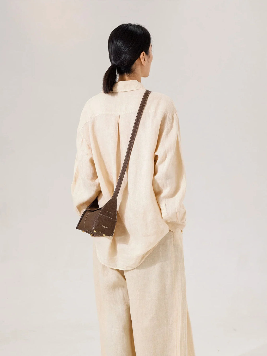 Mini Drippy Roof Bag - Chocolate