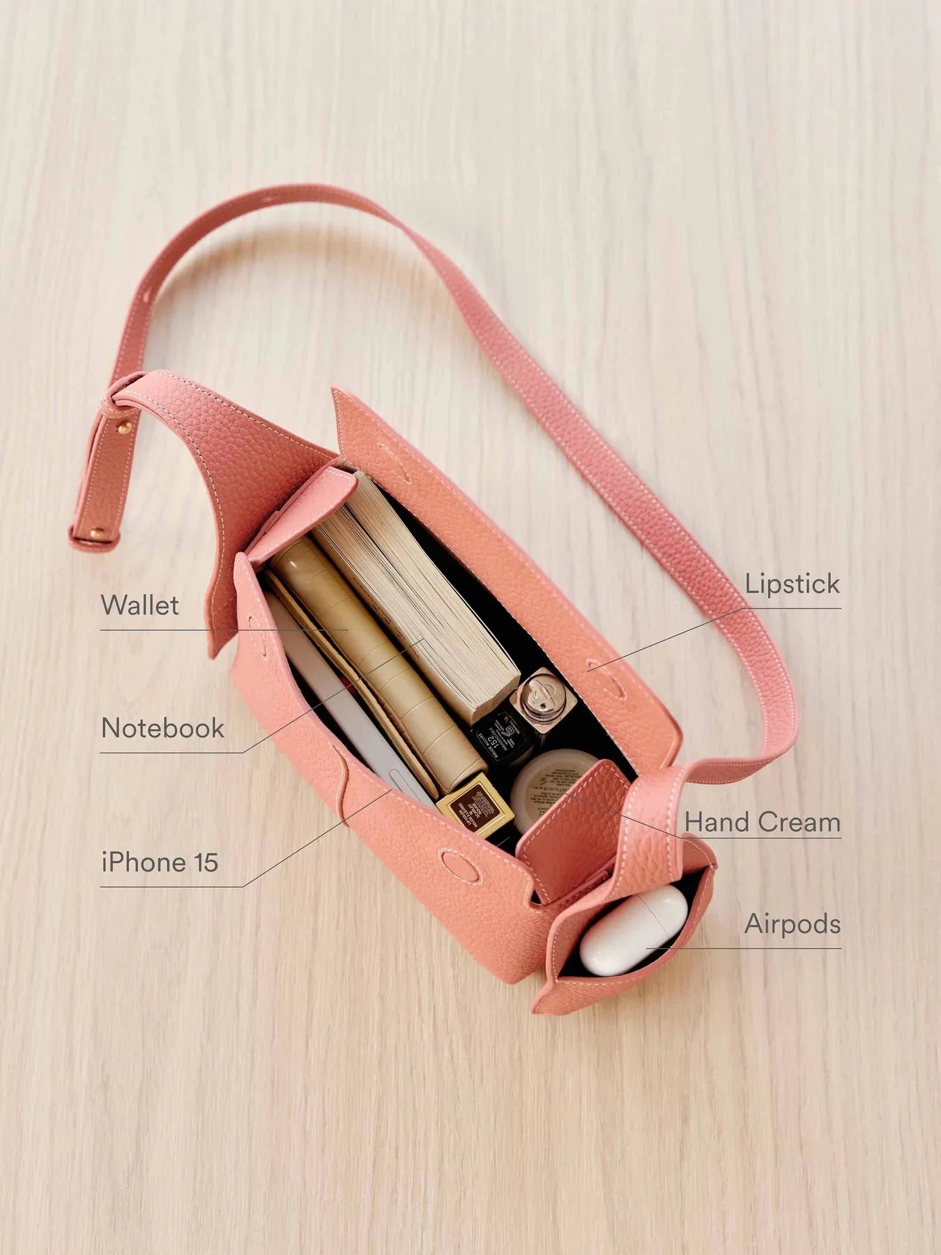 Mini Drippy Roof Bag - Chocolate