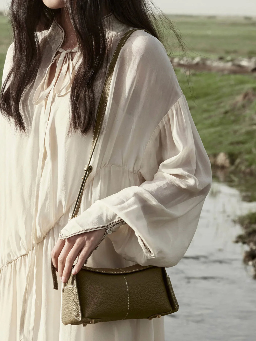 Mini Drippy Roof Bag - Moss