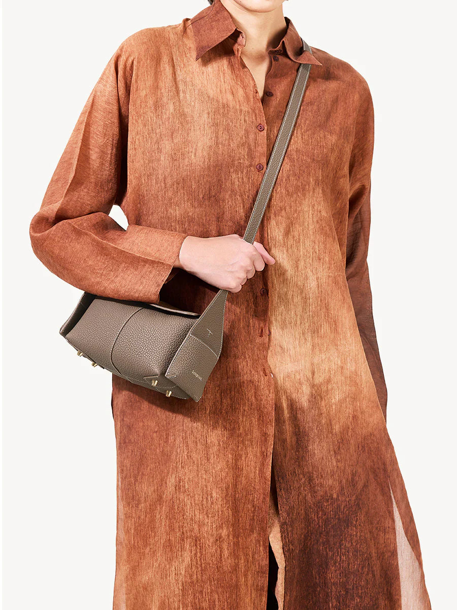 Mini Drippy Roof Bag - Taupe