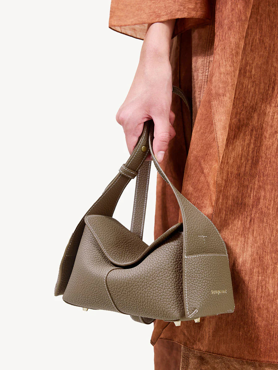 Mini Drippy Roof Bag - Taupe
