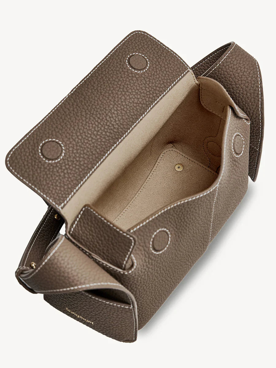 Mini Drippy Roof Bag - Taupe