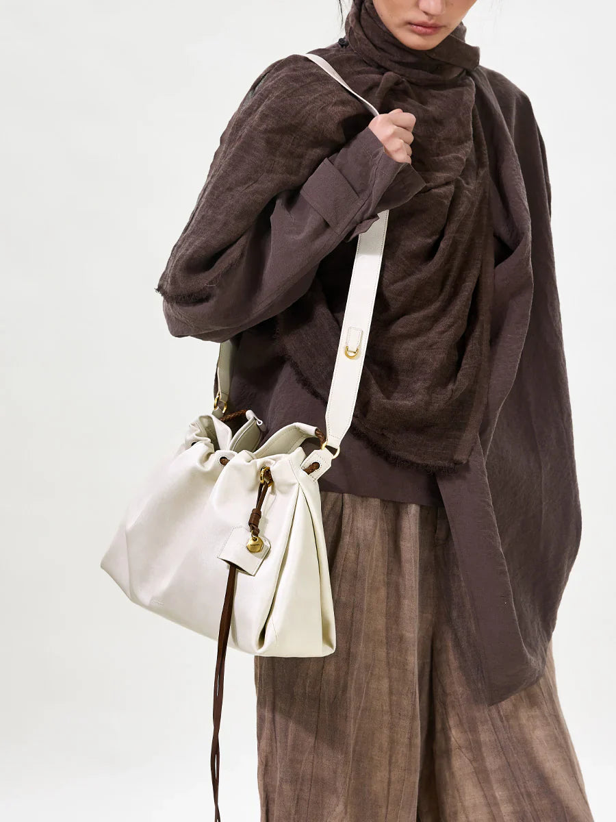 Small Gather Bag Set - Cloud (Contrast Tone)