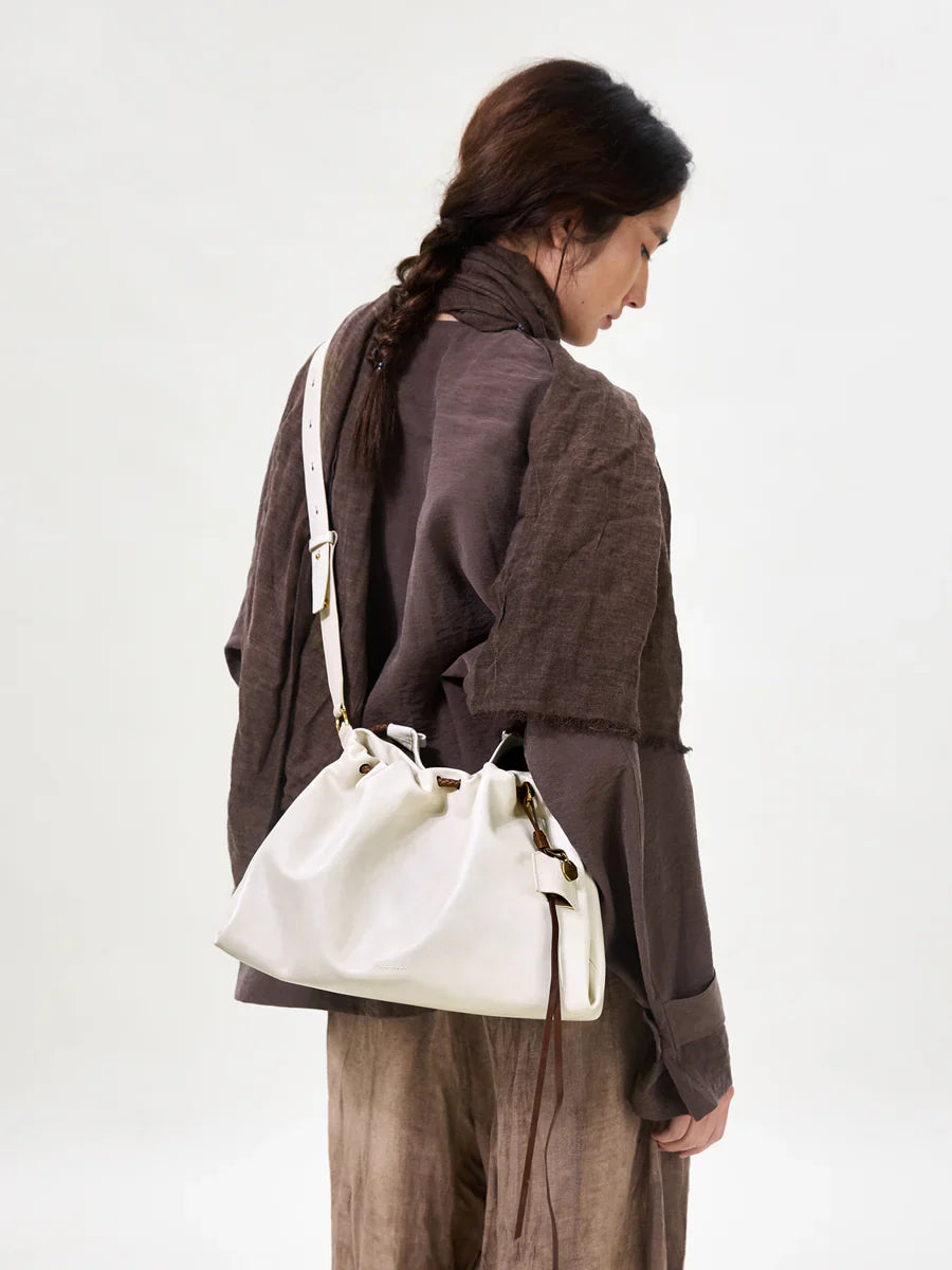 Small Gather Bag Set - Cloud (Contrast Tone)