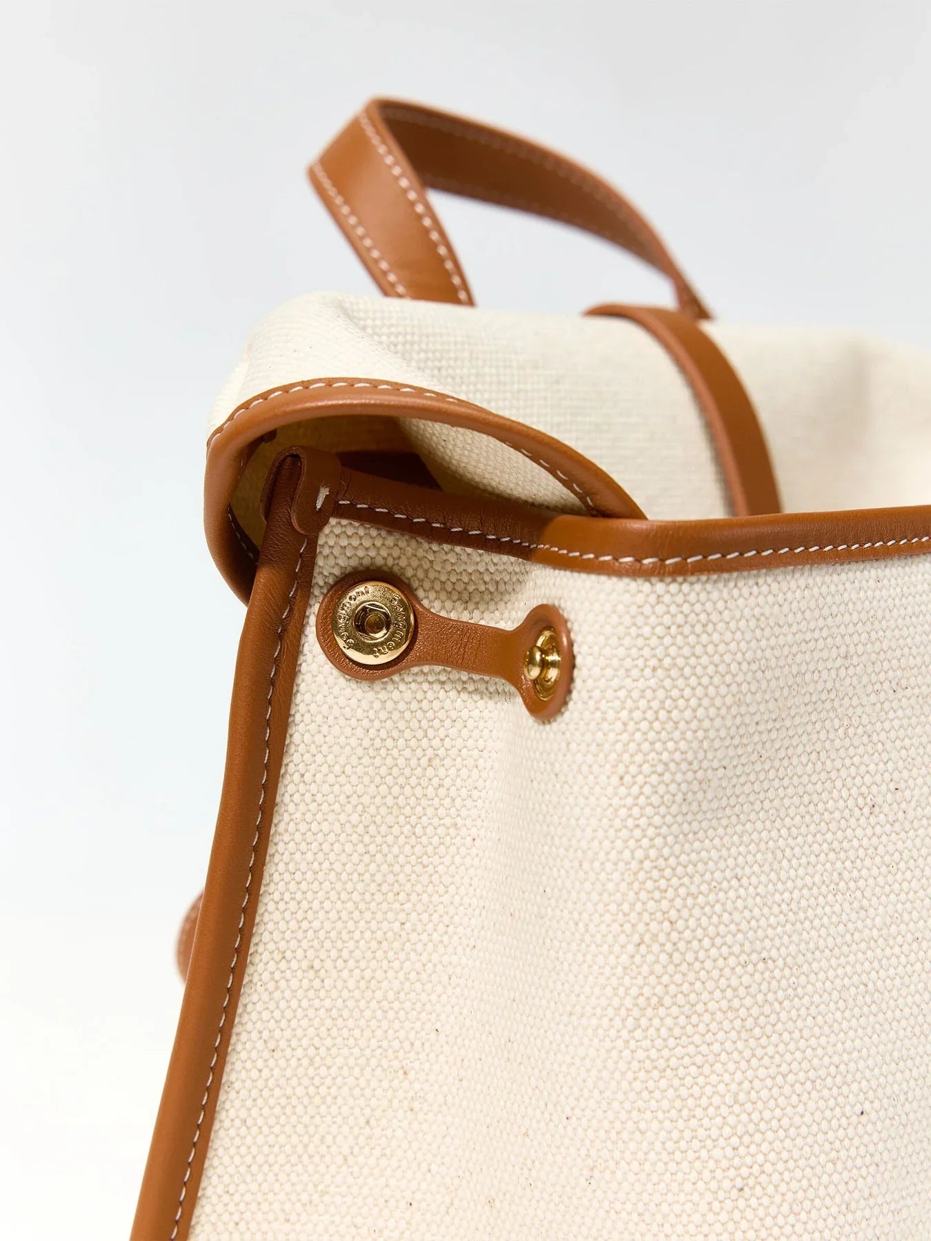 Small Shan Satchel Bag - Canvas
