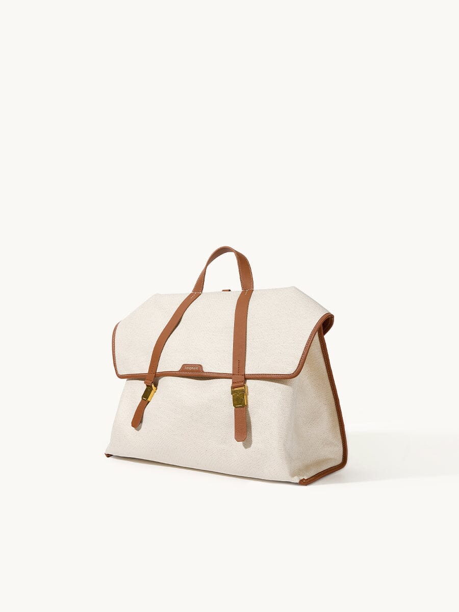 The Large Shan Briefcase - Canvas
