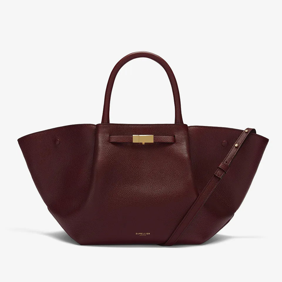 The Midi New York Small Burgundy