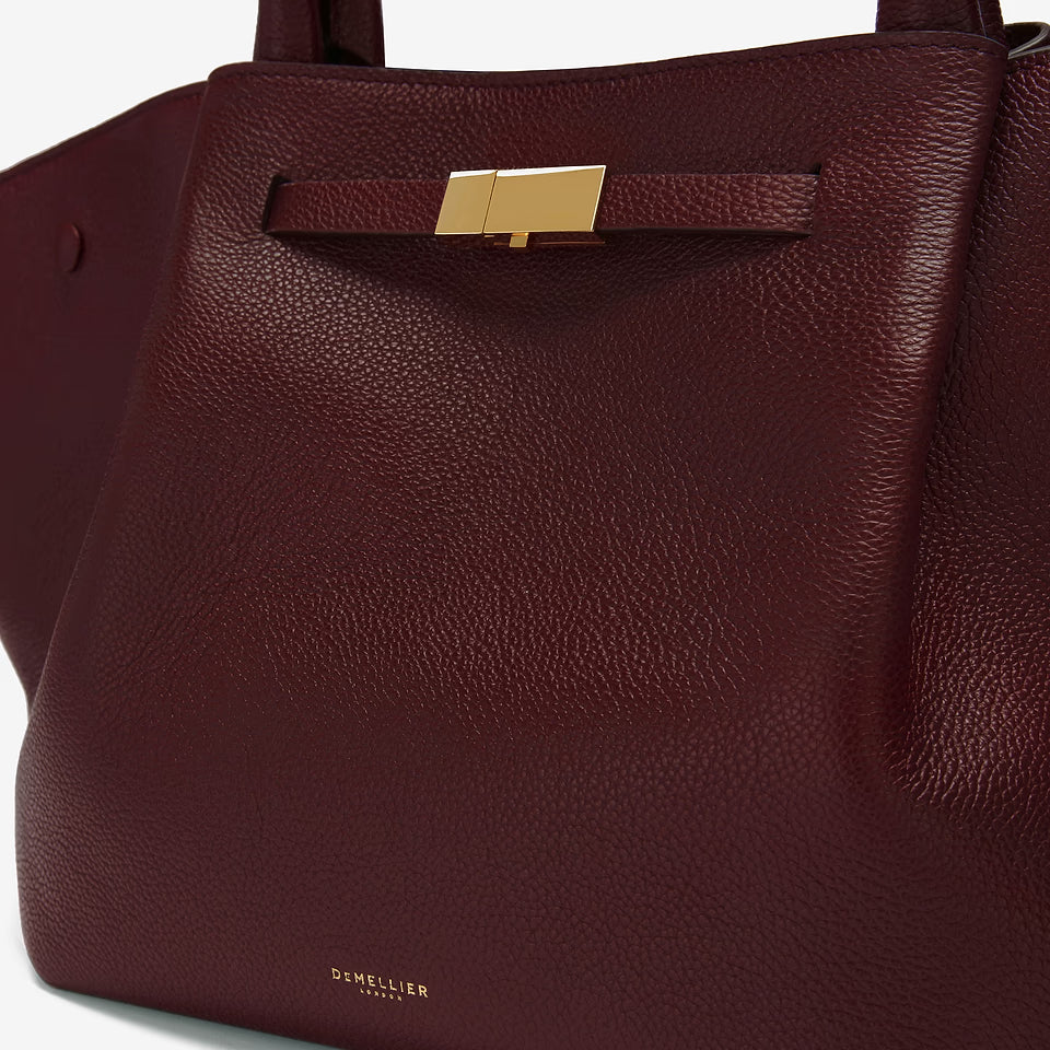 The Midi New York Small Burgundy