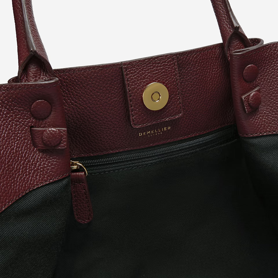 The Midi New York Small Burgundy